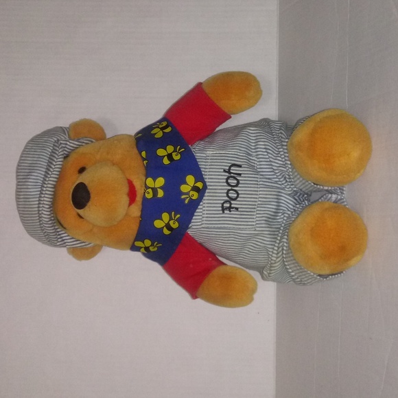 WINNIE THE POOH RAILROAD PLUSH - Picture 2 of 4